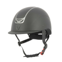 Casque Equithème Pepit Noir / chromé