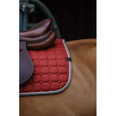Tapis de selle Equithème Orion Cerise Rouge