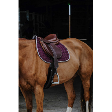 Tapis de selle Equithème Orion Prune Violet