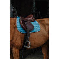 Tapis de selle Equithème Orion Bleu canard