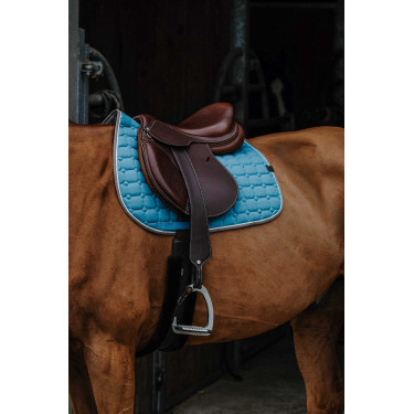 Tapis de selle Equithème Orion Turquoise Bleu