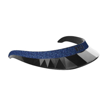 Visière pour casque Naca GlowUp Noir brillant / bleu