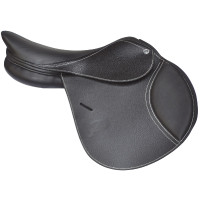 Selle La Baule poney Privilege Equitation Noir