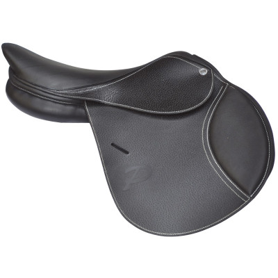 Selle La Baule poney Privilege Equitation Marron