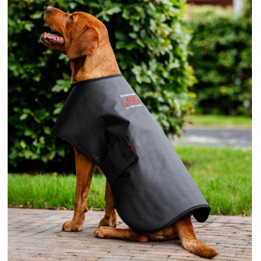Manteau pour chien de Thérapie Horseware par lumière rouge LED Noir / noir