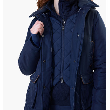 Manteau Horseware Newmarket femme Marine Bleu marine Manteau Horseware Newmarket femme Marine Bleu marine