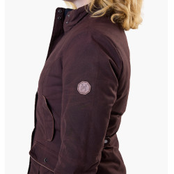 Manteau ciré Horseware Newmarket femme Marron Horseware