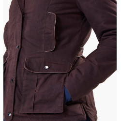 Manteau ciré Horseware Newmarket femme Marron Horseware