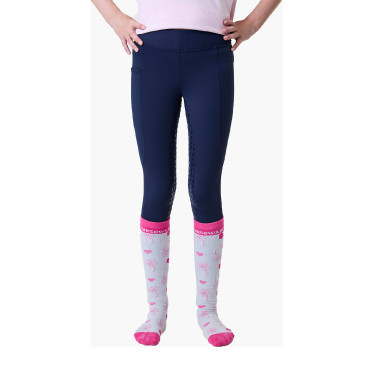 Legging d’équitation enfant Horseware Marine Bleu marine