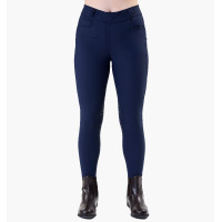 Legging Easefit Hybid Horseware grip genoux femme Marine Bleu marine