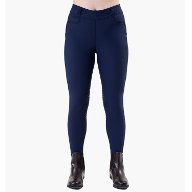 Legging Easefit Hybid Horseware grip genoux femme Marine Bleu marine