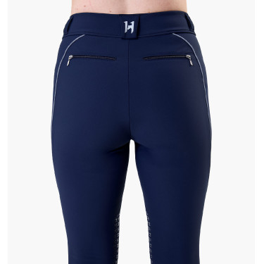 Legging Easefit Hybid Horseware grip genoux femme Marine Bleu marine
