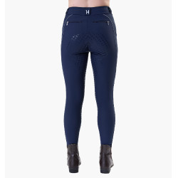 Legging Easefit Hybid Horseware full grip femme Marine Bleu marine