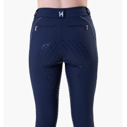 Legging Easefit Hybid Horseware full grip femme Marine Bleu marine
