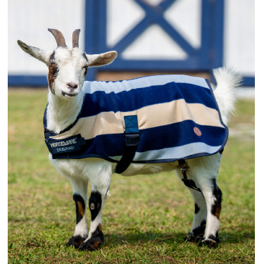 Couverture polaire Horseware Newmarket pour chèvre Marine witney Bleu marine