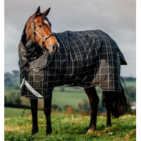 Couverture Horseware Rhino Turnout Bundle liner 0g et 200g Carreaux noir / noir & blanc Motifs