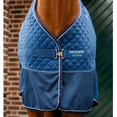 Chemise séchante de transport Horseware Signature Marine Bleu marine