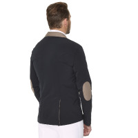 Veste DIEGO homme Privilege Equitation Noir / taupe Veste DIEGO homme Privilege Equitation Noir / taupe