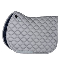 Tapis de selle Close Contact Horseware Newmarket Charbon de bois witney Gris