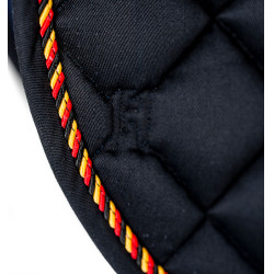 Tapis de selle Close Contact Horseware Newmarket Or blanc