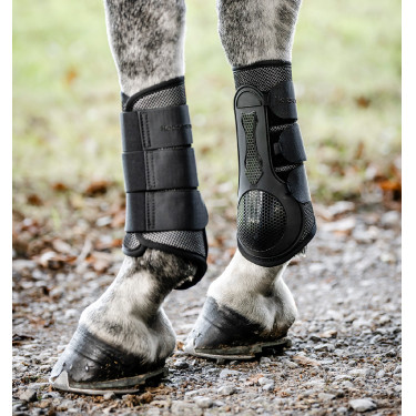 Guêtres de Dressage Horseware® Pro Bamboo Noir / noir Guêtres de Dressage Horseware® Pro Bamboo Noir / noir