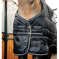 Couverture d'écurie Easy-Layer Horseware 100g Noir / noir / argent