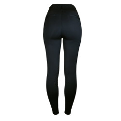 Legging d'équitation Equestrian Stockholm Supreme femme Tout noir