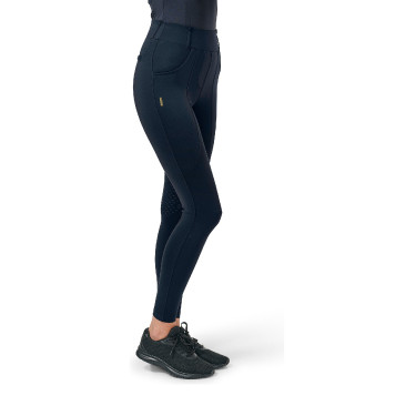 Legging d'équitation Equestrian Stockholm Supreme femme Royal classic Bleu