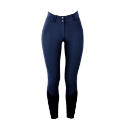 Pantalon d'équitation Equestrian Stockholm Elite femme Lagoon blush