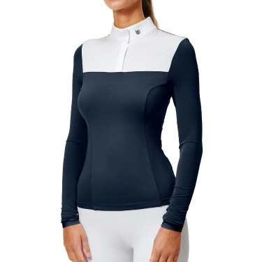 Polo de concours manches longues Equestrian Stockholm refined femme