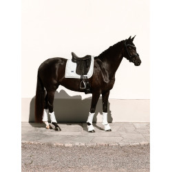 Tapis de dressage Equestrian Stockholm Blanc scintillant