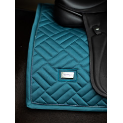Tapis de dressage Equestrian Stockholm modern Teal blue Bleu