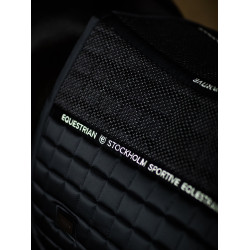 Tapis de selle Equestrian Stockholm jumping performance Noir Tapis de selle Equestrian Stockholm jumping performance Noir