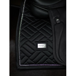 Tapis de dressage Equestrian Stockholm faux mouton Crystal Noir