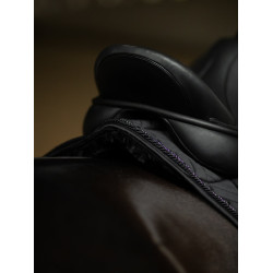 Tapis de dressage Equestrian Stockholm faux mouton Crystal Noir