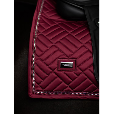 Tapis de dressage Equestrian Stockholm faux mouton Crystal Bordeaux Tapis de dressage Equestrian Stockholm faux mouton Crystal Bordeaux
