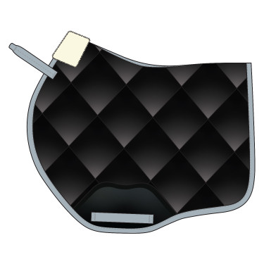 Tapis de selle HV Polo Sasha Dressage Noir
