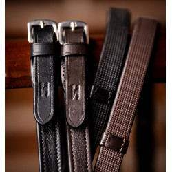 Rênes Horseware de saut avec butées Noir Rênes Horseware de saut avec butées Noir