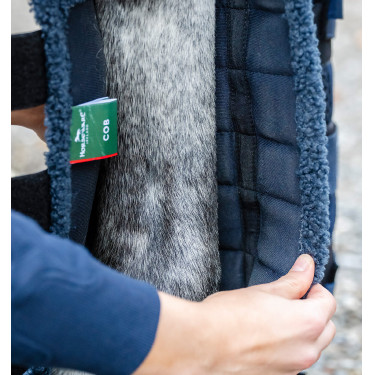 Protections de travail Horseware Marine / marine & argent Protections de travail Horseware Marine / marine & argent