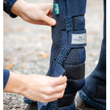 Protections de travail Horseware Marine / marine & argent Protections de travail Horseware Marine / marine & argent