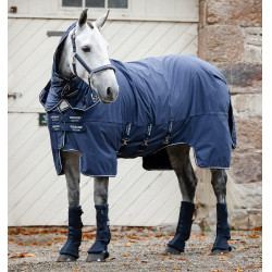 Protections de travail Horseware Marine / marine & argent Protections de travail Horseware Marine / marine & argent