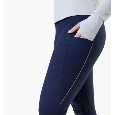 Legging Optifit hiver Horseware grip genoux femme Marine Bleu marine Legging Optifit hiver Horseware grip genoux femme Marine Bleu marine