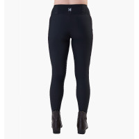 Legging Optifit hiver Horseware grip genoux femme Noir
