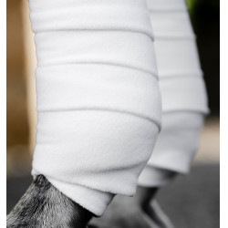 Bandages molletonnés Horseware Blanc