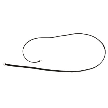 Rênes de gogue cuir Riding World Noir