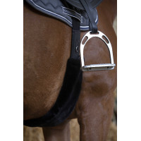 Fourreau de sangle Equithème Teddy Noir Fourreau de sangle Equithème Teddy Noir