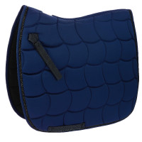 Tapis de selle Equithème Satin Bleu marine