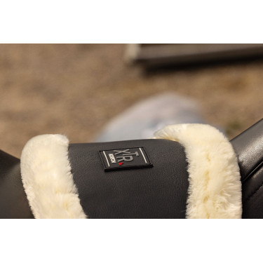 Sangle courte Norton XTR Mouton synthétique Noir / écru