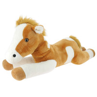 Peluche Equi-Kids cheval pie Marron clair / blanc Peluche Equi-Kids cheval pie Marron clair / blanc