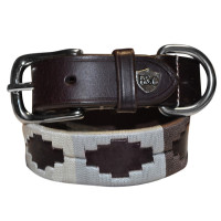 Collier chien Flags & Cup CHUKKA Marron / bleu / rouge Collier chien Flags & Cup CHUKKA Marron / bleu / rouge